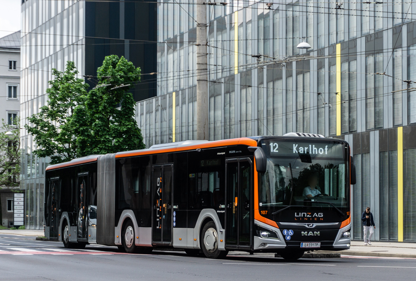 Австрия, MAN 18C Lion's City 18 NG360 EfficientHybrid № 107