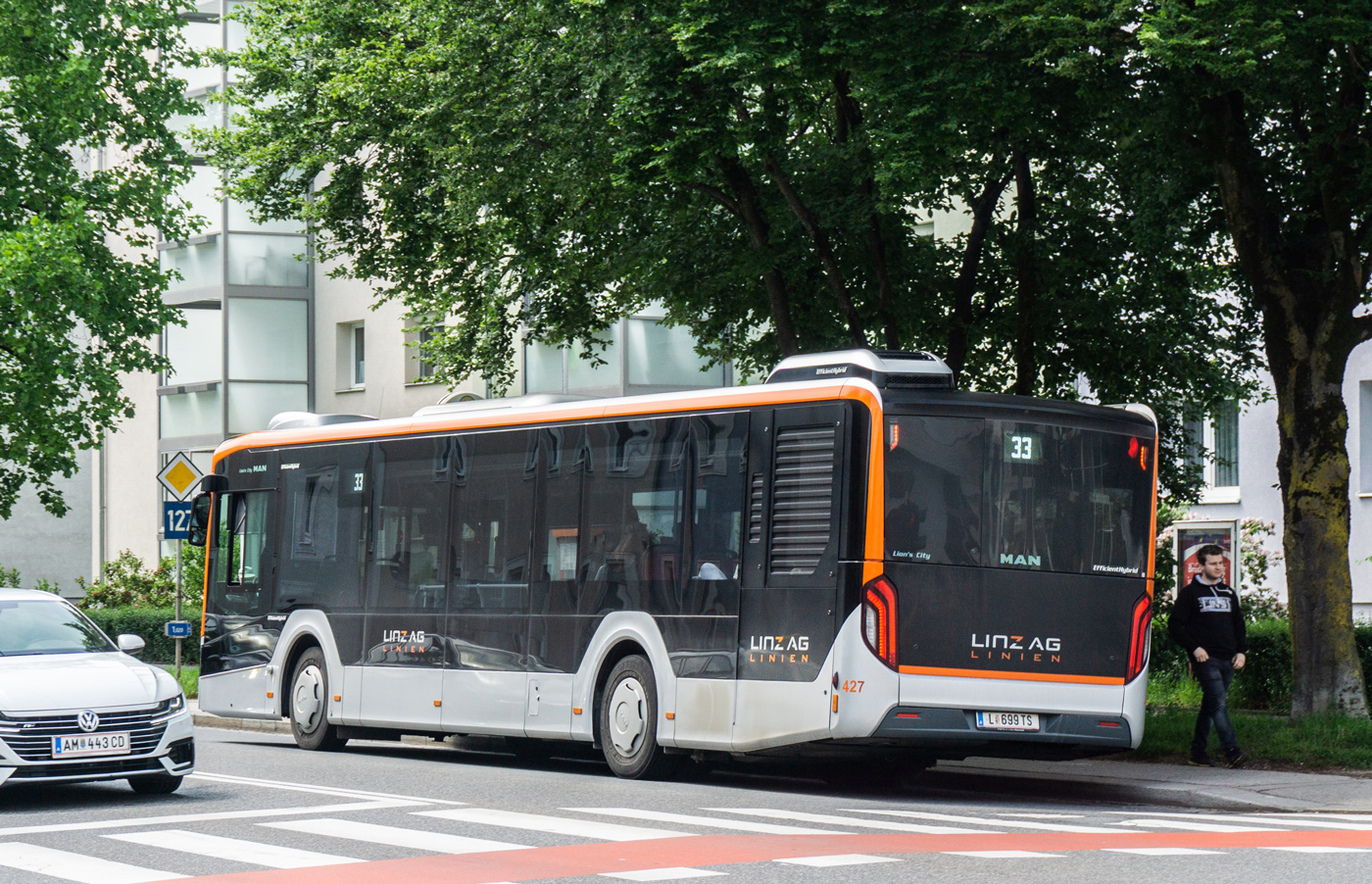 Австрия, MAN 12C Lion's City 12 NL360 EfficientHybrid № 427