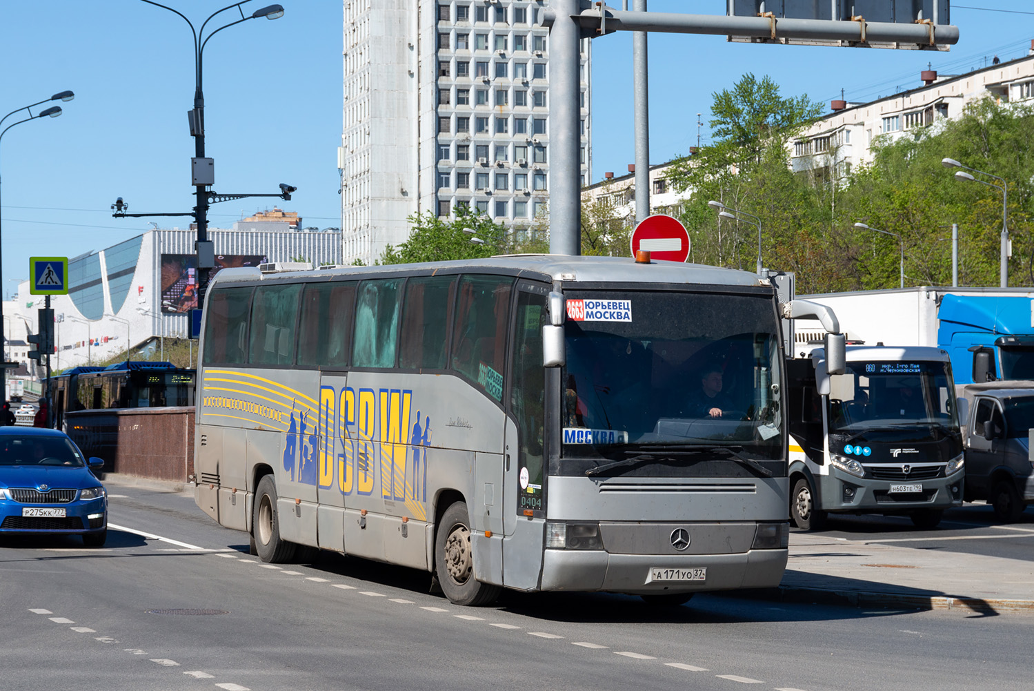 Ivanovo region, Mercedes-Benz O404-15RHD-A č. А 171 УО 37