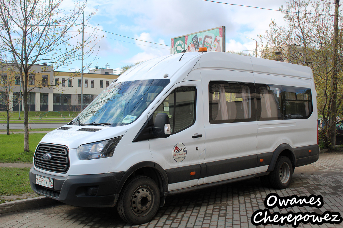 Вологодская область, Ford Transit FBD [RUS] (X2F.ESG.) № К 639 ТУ 35