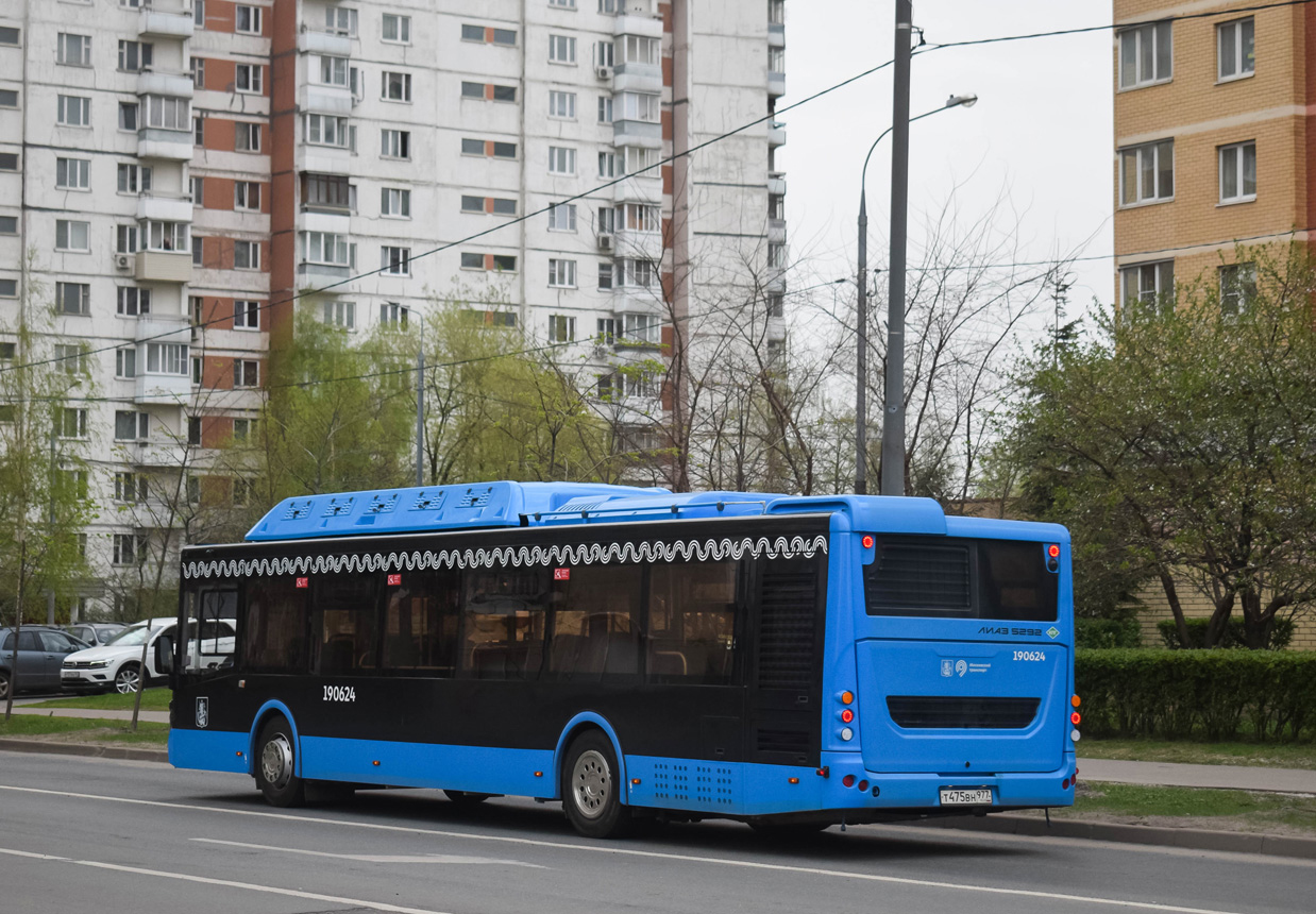 Москва, ЛиАЗ-5292.67 (CNG) № 190624