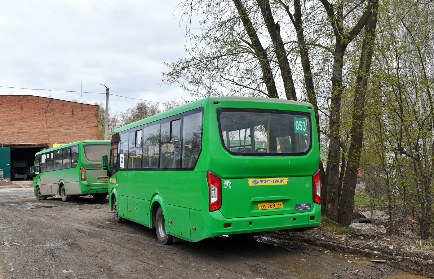 Свердловская область, ПАЗ-320405-04 "Vector Next" № КО 769 66