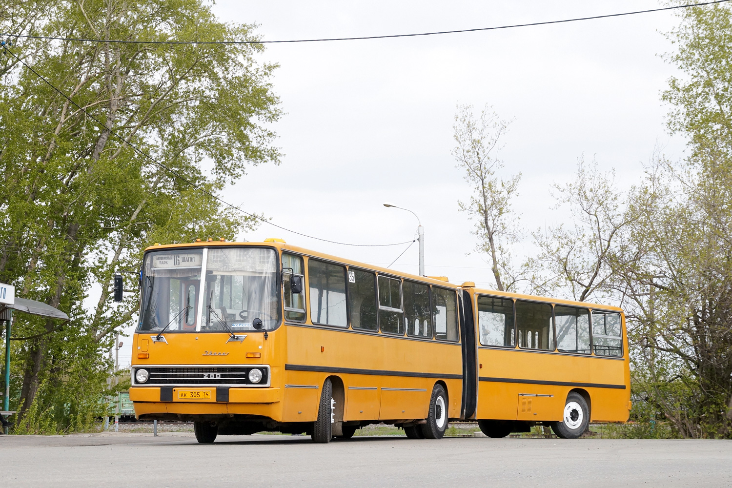 Челябинская область, Ikarus 280.02 № АК 305 74