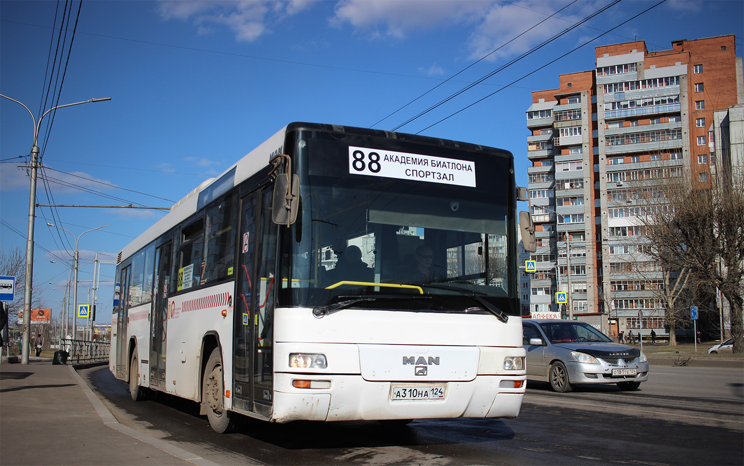 Красноярский край, MAN A74 Lion's Classic SL283 № А 310 НА 124