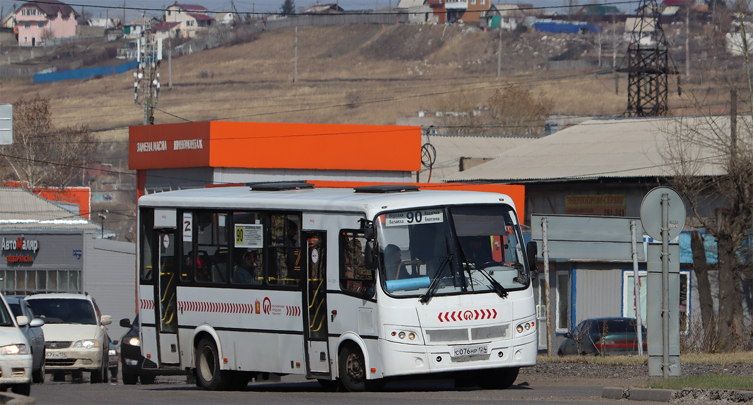 Красноярский край, ПАЗ-320412-05 "Вектор" № С 076 НР 124