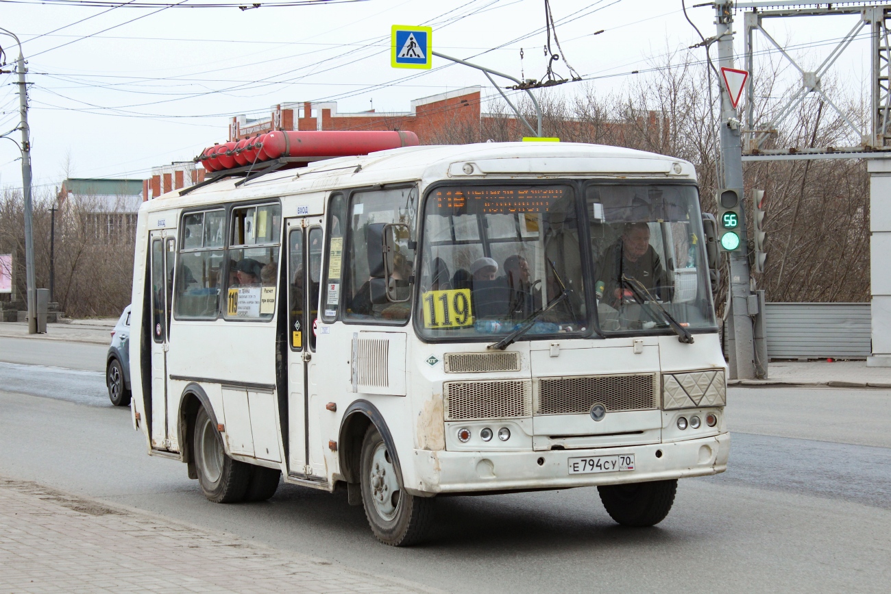 Томская область, ПАЗ-32054 № Е 794 СУ 70