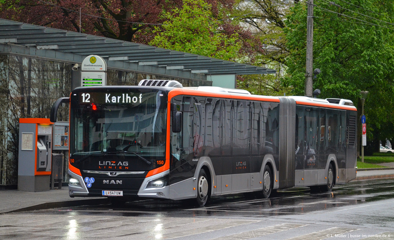 Австрия, MAN 18C Lion's City 18 NG360 EfficientHybrid № 150