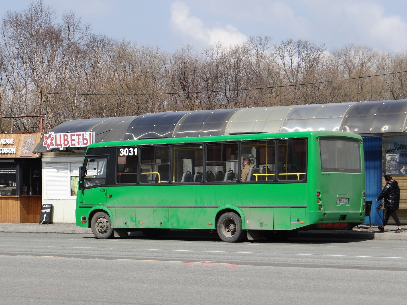 Камчатский край, ПАЗ-320414-14 "Вектор" № 3031