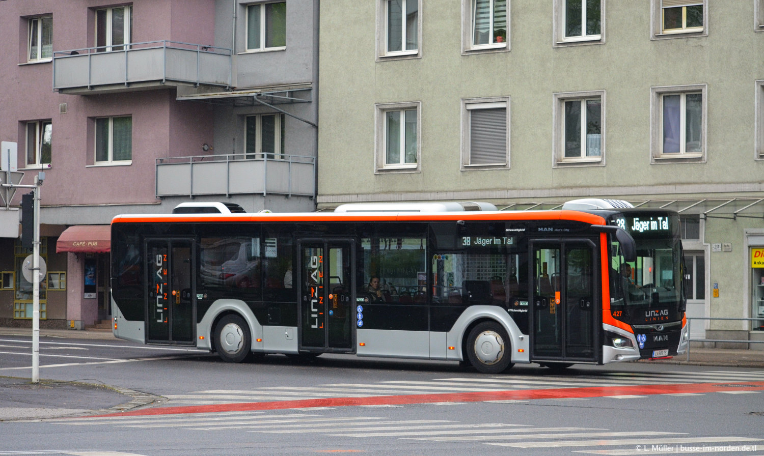 Австрия, MAN 12C Lion's City 12 NL360 EfficientHybrid № 427