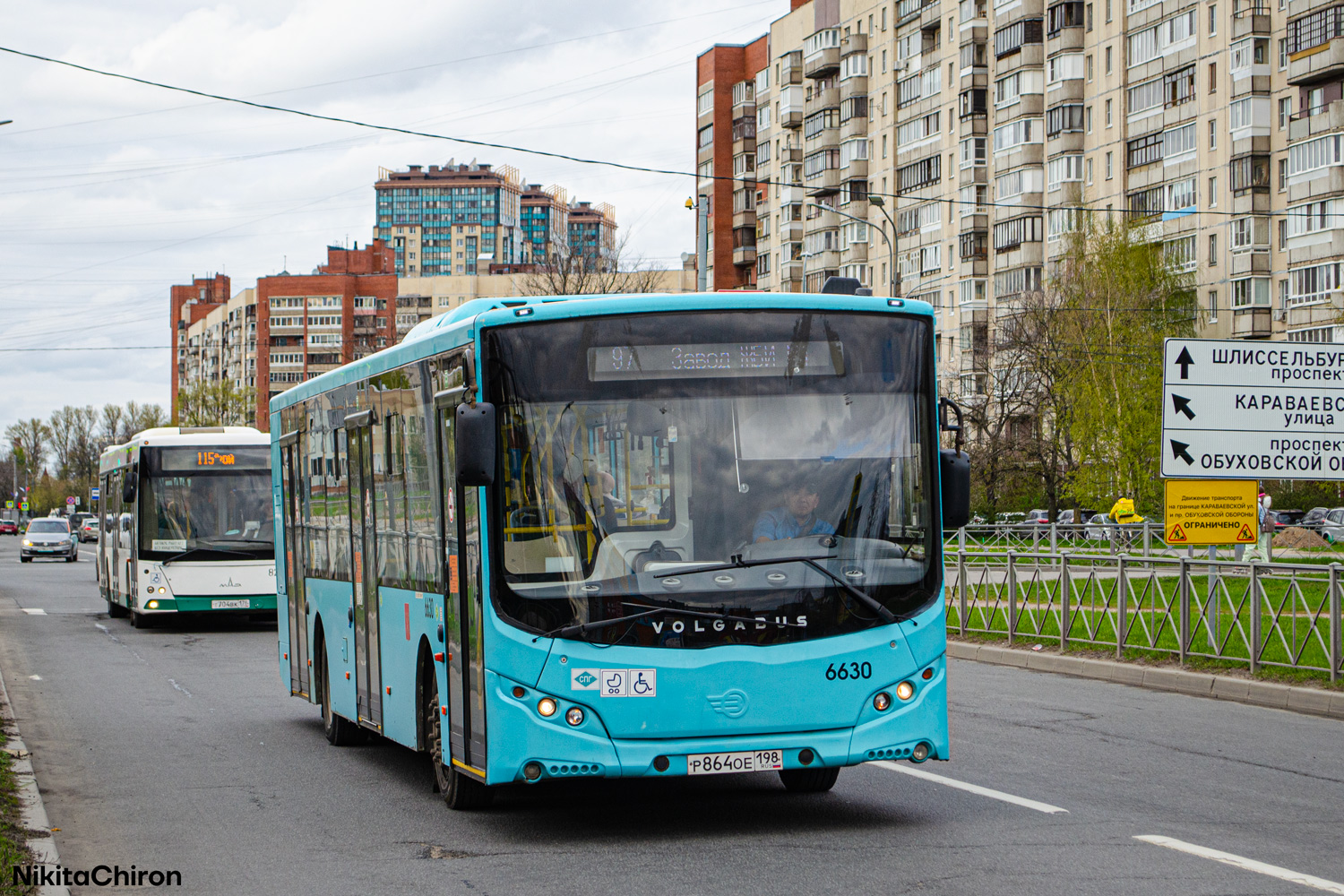 Санкт-Петербург, Volgabus-5270.G4 (LNG) № 6630