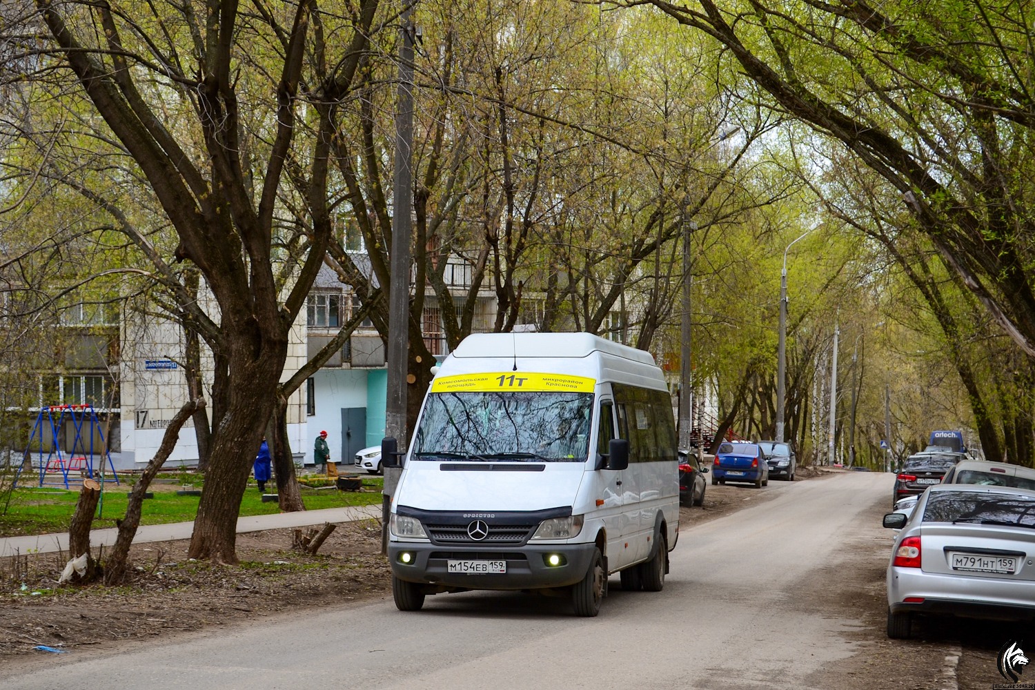 Пермский край, Луидор-223227 (MB Sprinter Classic) № М 154 ЕВ 159