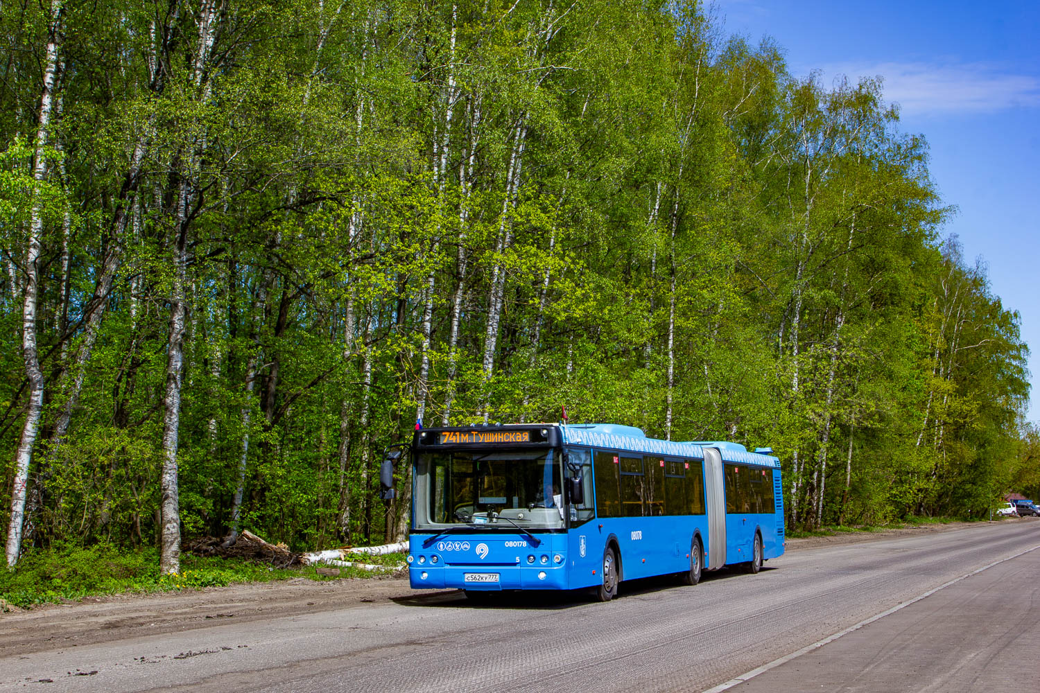 Москва, ЛиАЗ-6213.22 № 080178