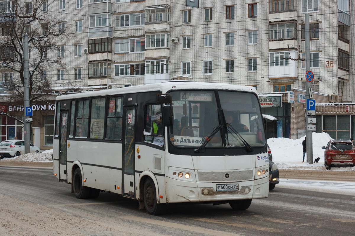 Вологодская область, ПАЗ-320412-05 "Вектор" № Е 608 СМ 35