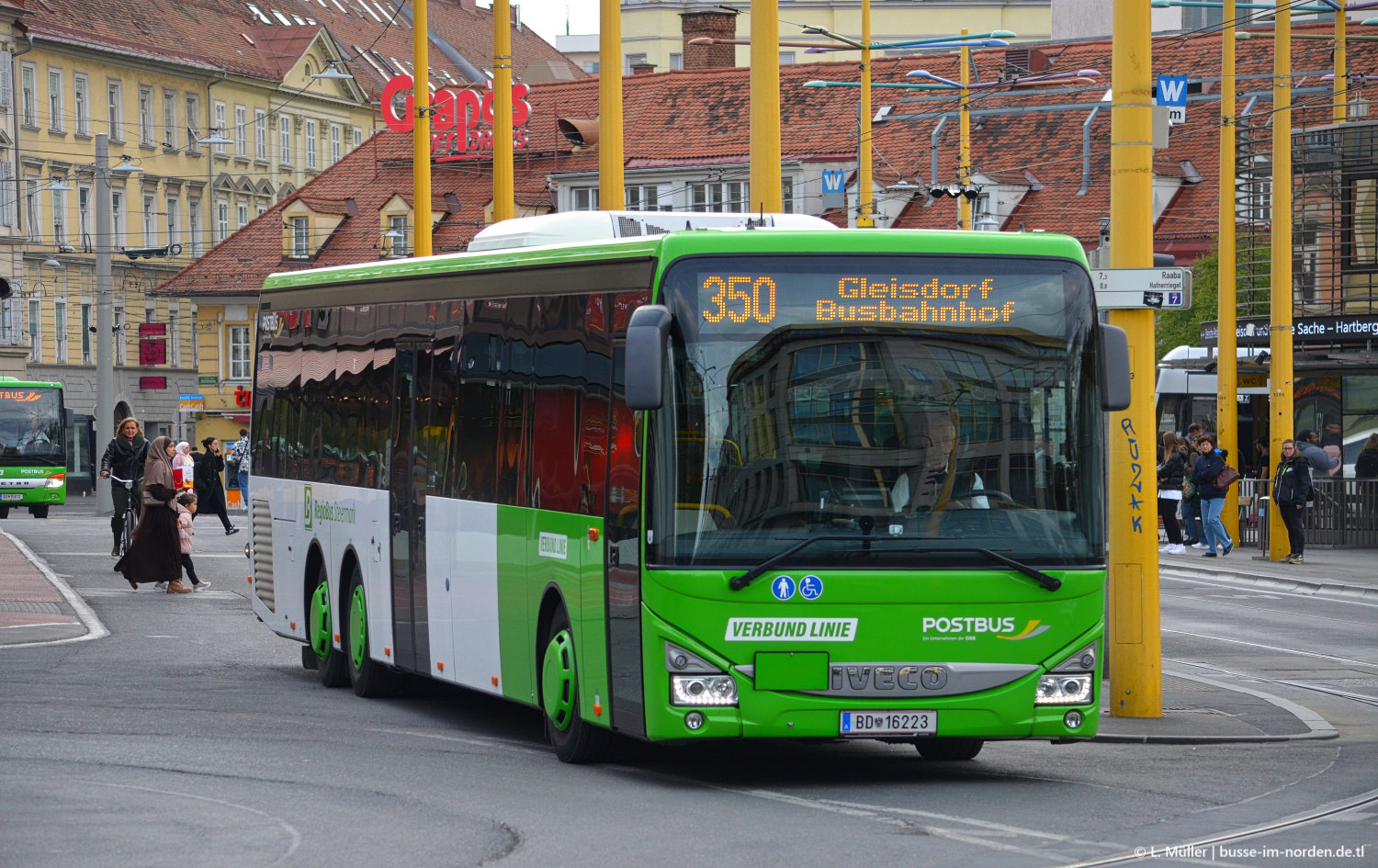 Австрия, IVECO Crossway LE LINE 14.5M № BD 16223