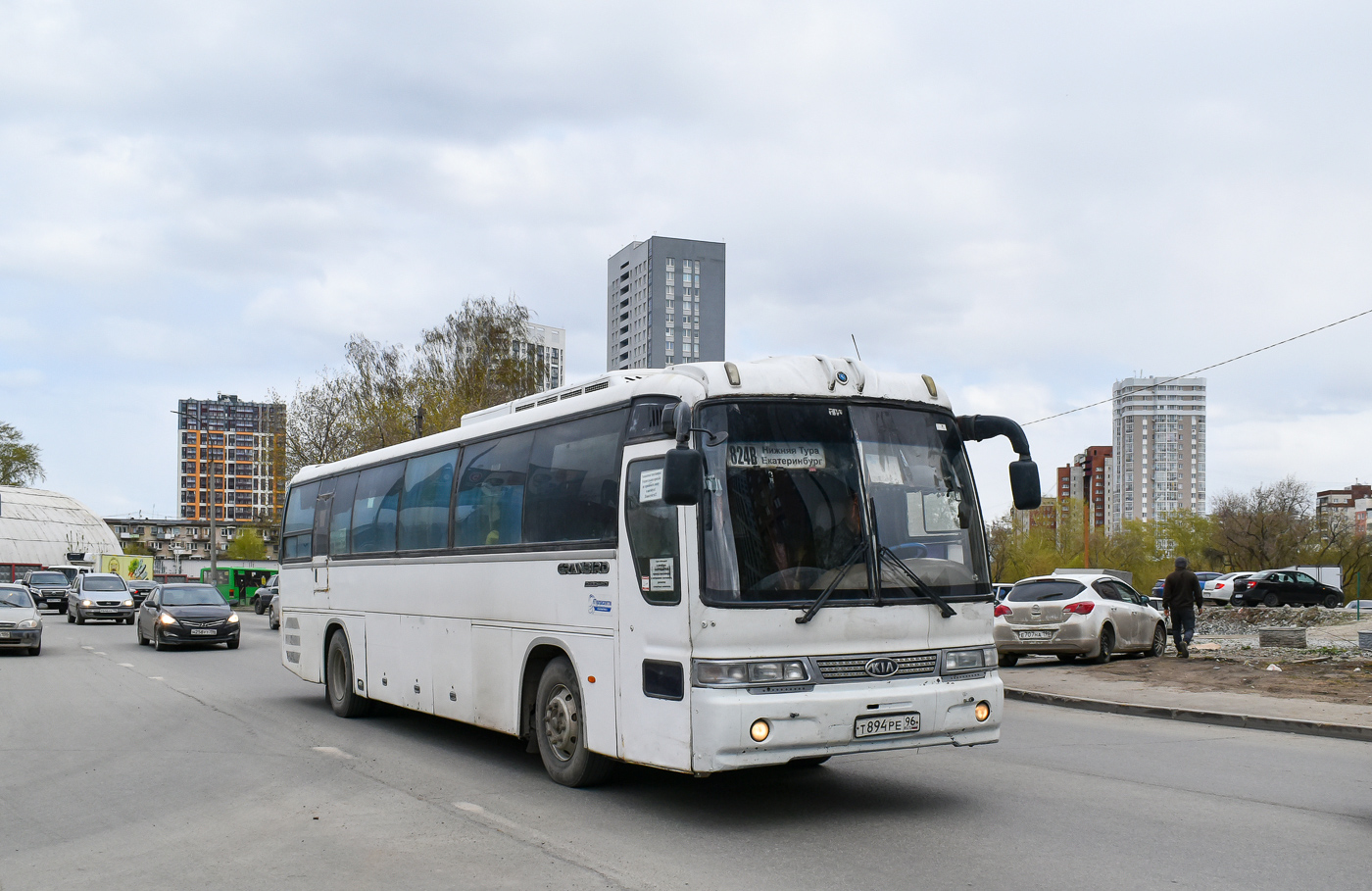 Свердловская область, Kia KM959S Granbird Parkway № Т 894 РЕ 96