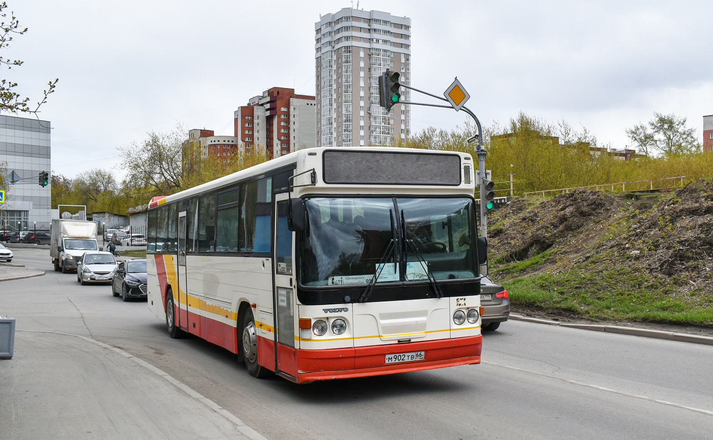 Свердловская область, СибСкан (Volvo B10M-60F) № М 902 ТВ 66