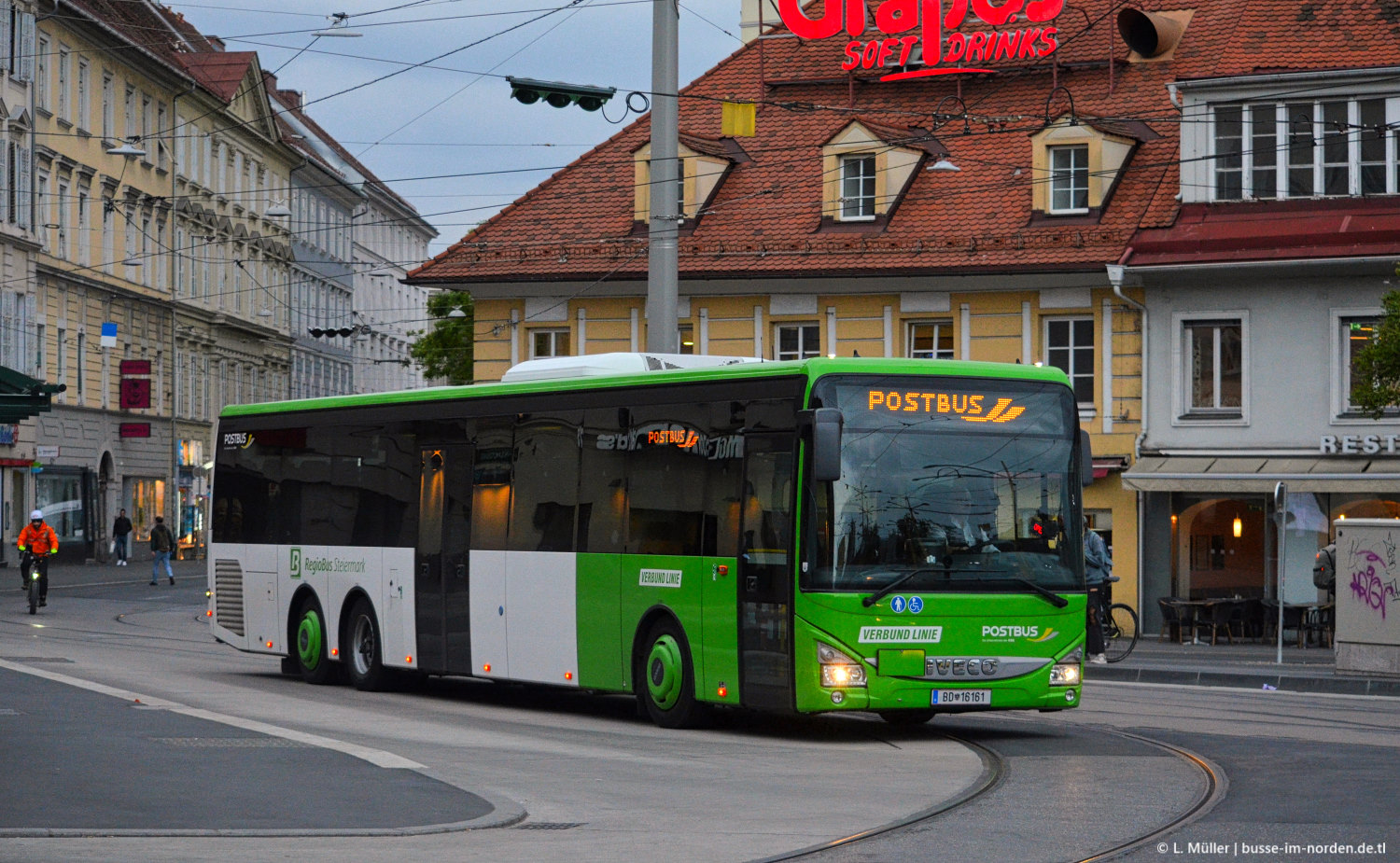 Австрия, IVECO Crossway LE LINE 14.5M № BD 16161