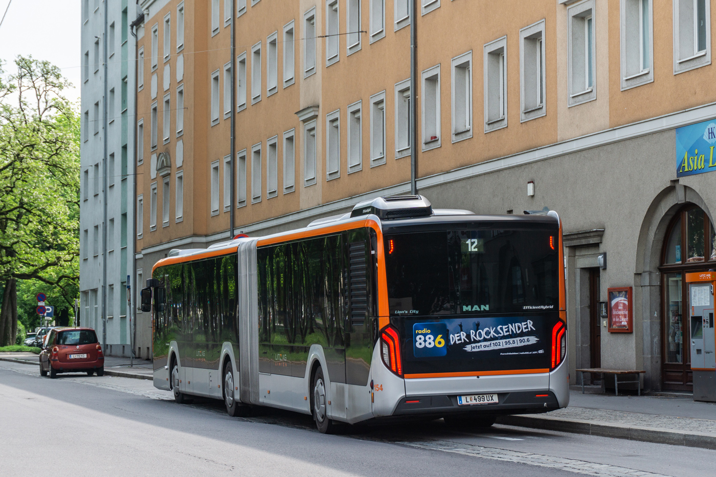 Австрия, MAN 18C Lion's City 18 NG360 EfficientHybrid № 154