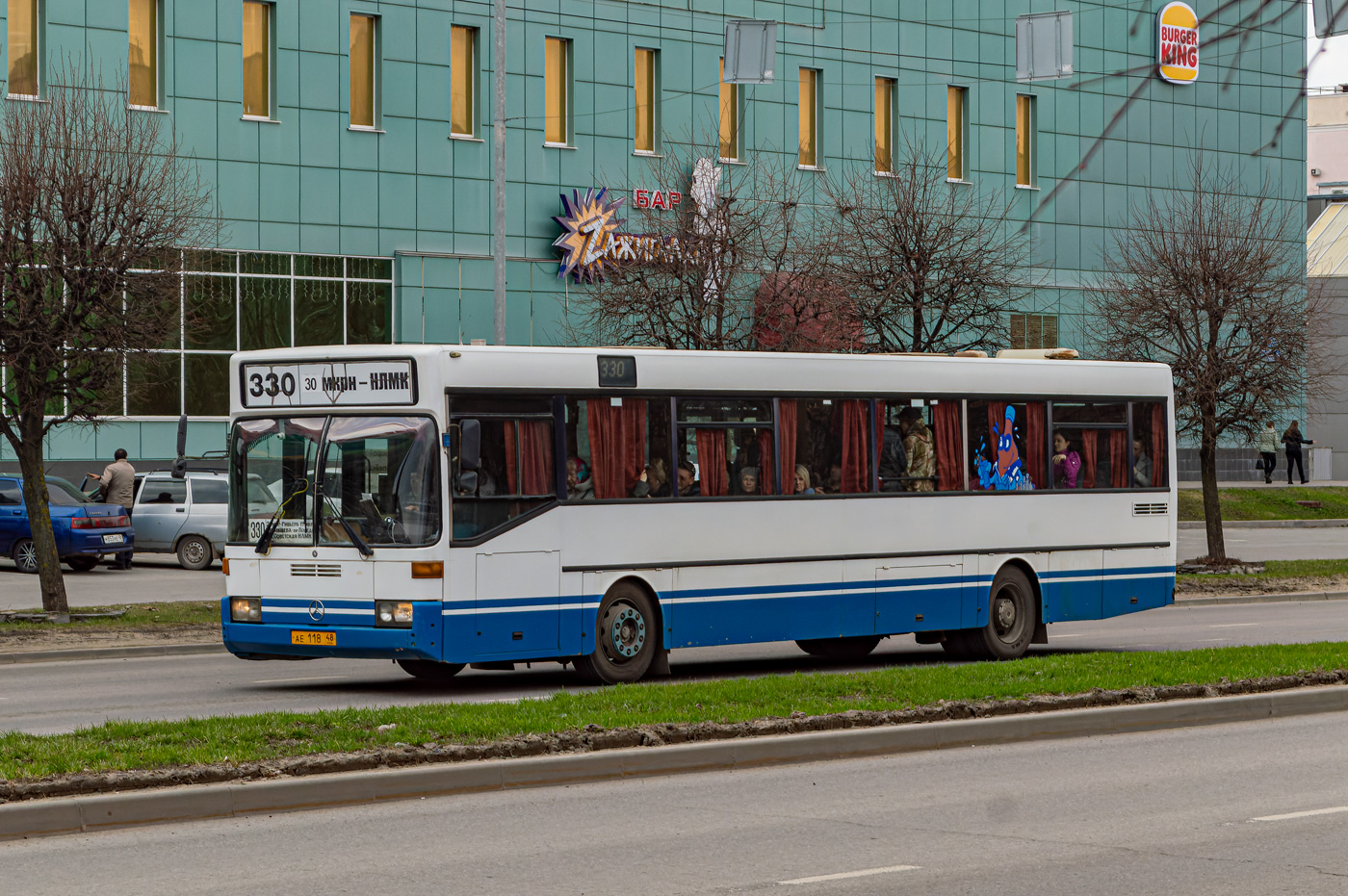 Липецкая область, Mercedes-Benz O405 № АЕ 118 48