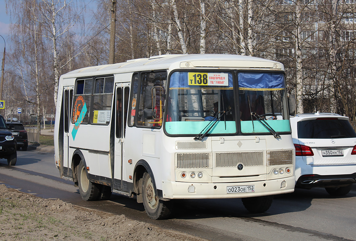 Нижегородская область, ПАЗ-32054 № О 023 ОЕ 152