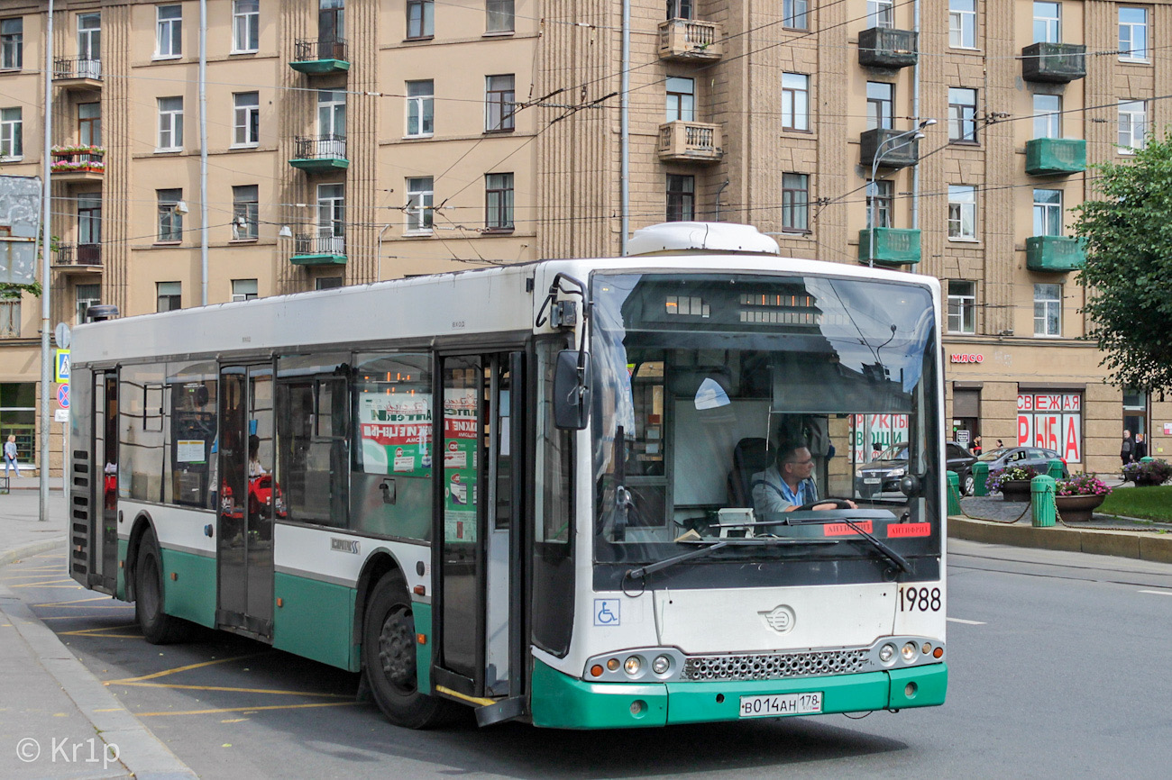 Санкт-Петербург, Волжанин-5270-20-06 "СитиРитм-12" № 1988