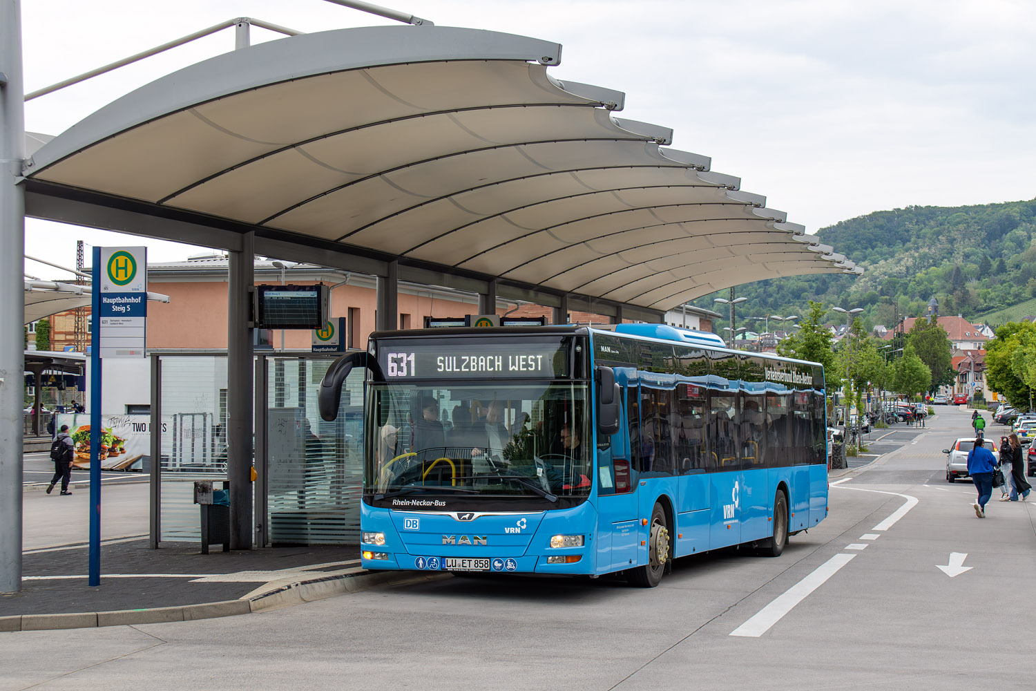 Рейнланд-Пфальц, MAN A21 Lion's City NL323 № 858