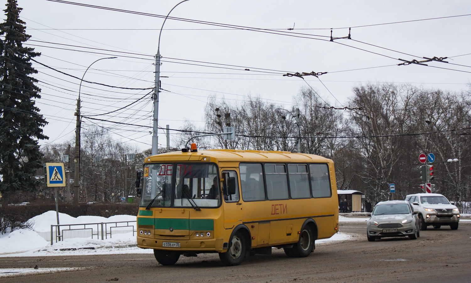 Вологодская область, ПАЗ-32053-70 № Е 036 ХР 35