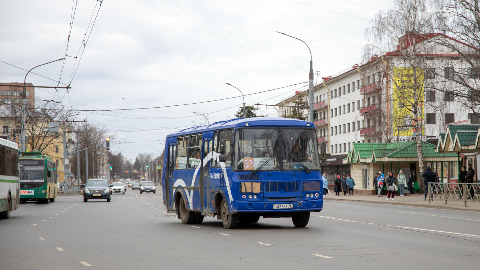 Ярославская область, ПАЗ-32054 № В 377 КР 76