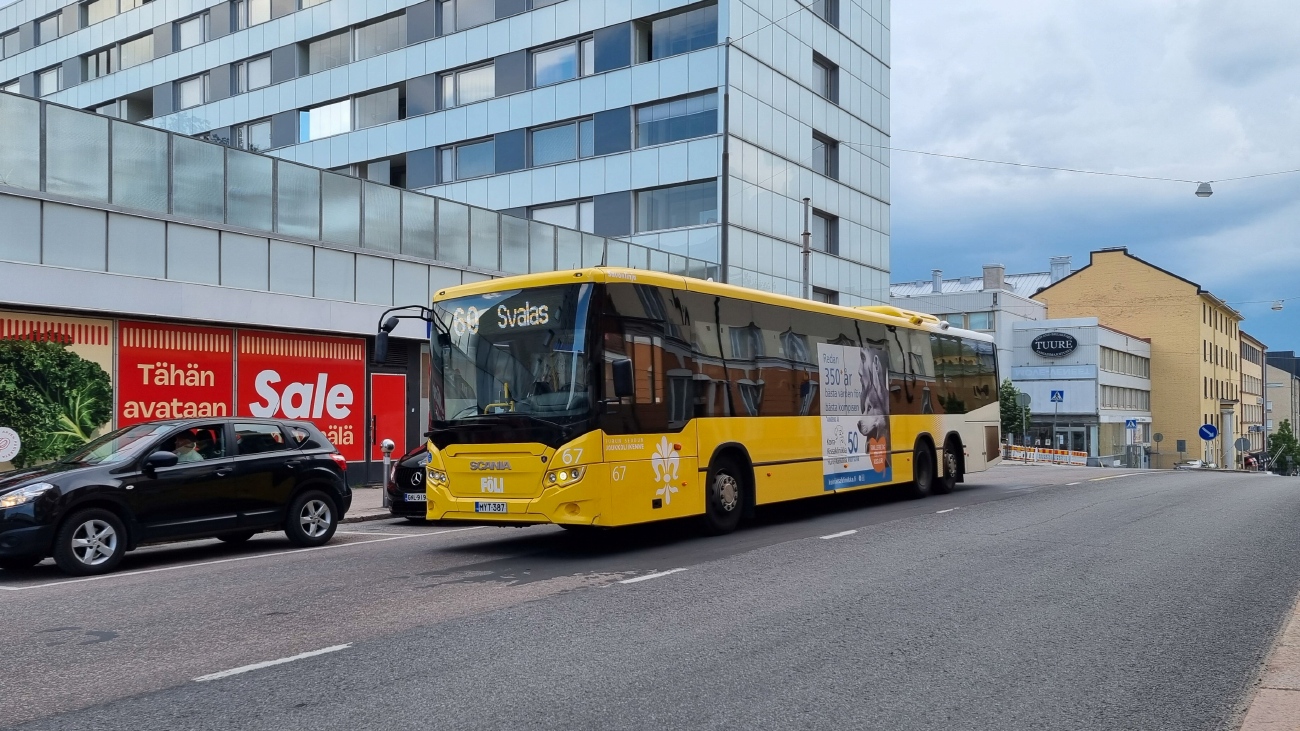 Finlandia, Scania Citywide LE Suburban Nr 1607