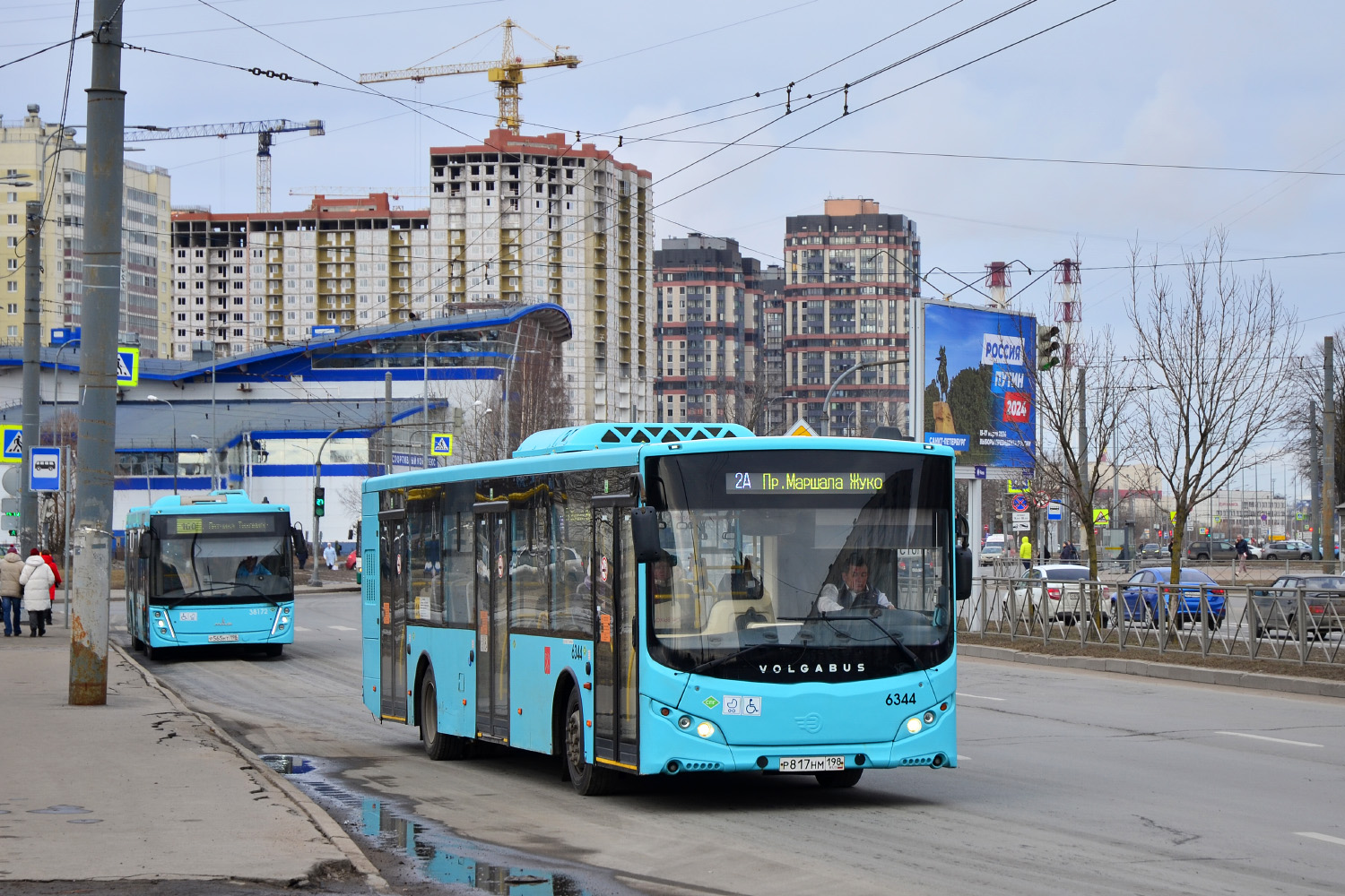 Sankt Petersburg, Volgabus-5270.G2 (LNG) Nr. 6344