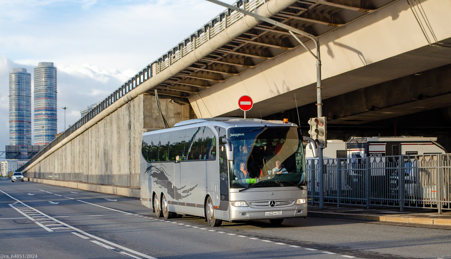 Владимирская область, Mercedes-Benz O580-16RHD Travego M № Х 422 НО 33