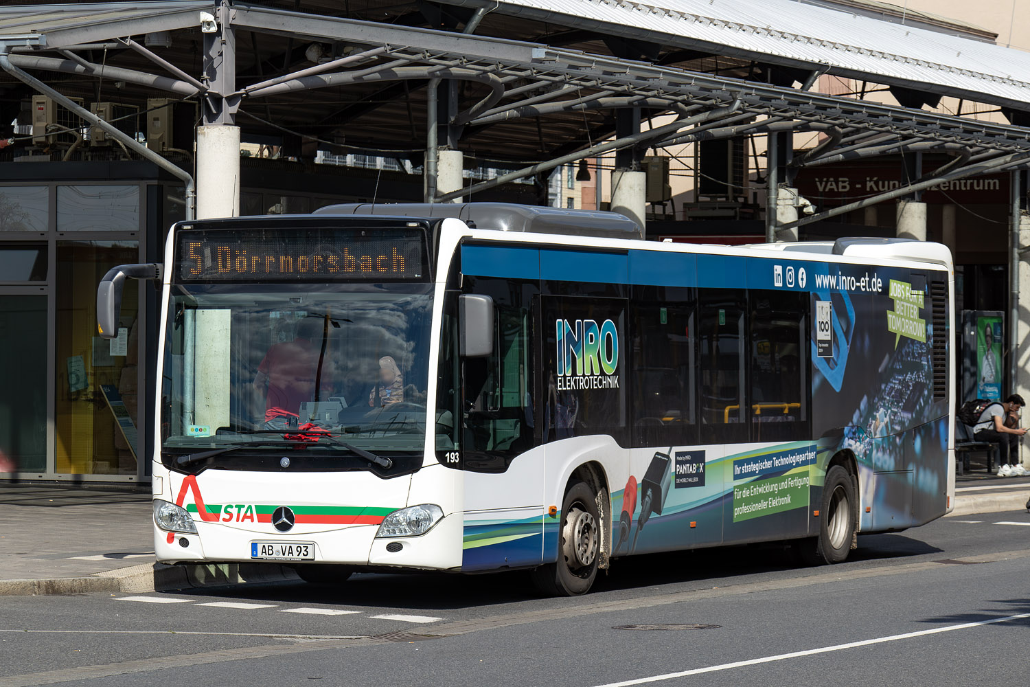 Бавария, Mercedes-Benz Citaro C2 № 193