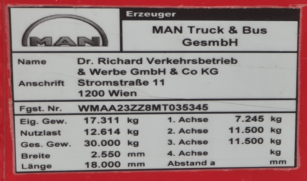 Austrija, MAN A23 Lion's City G NG363 Nr. 1739