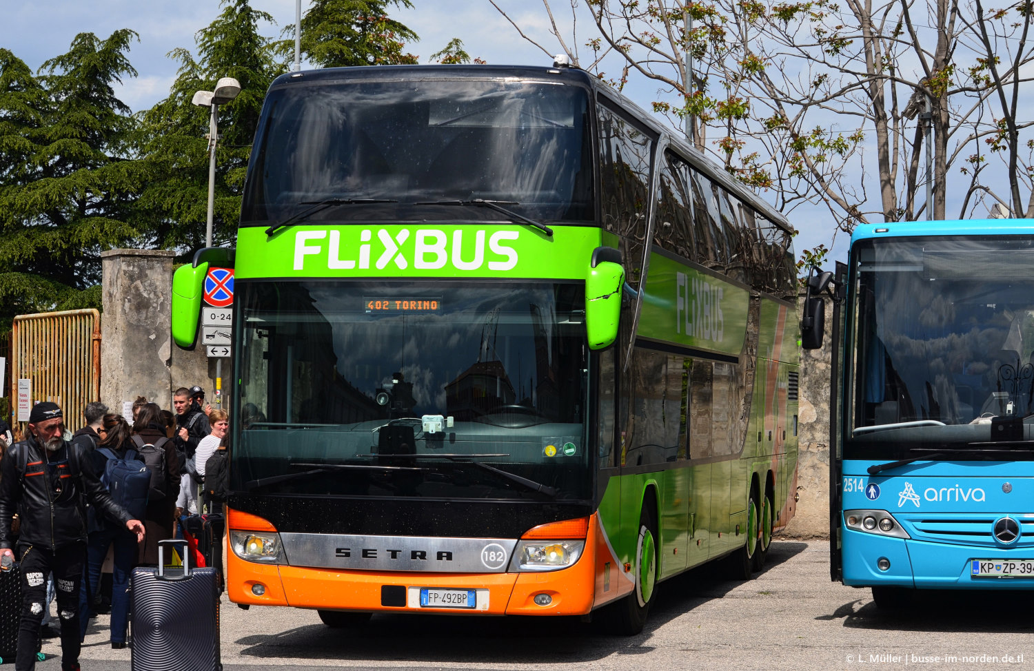 Италия, Setra S431DT № 182