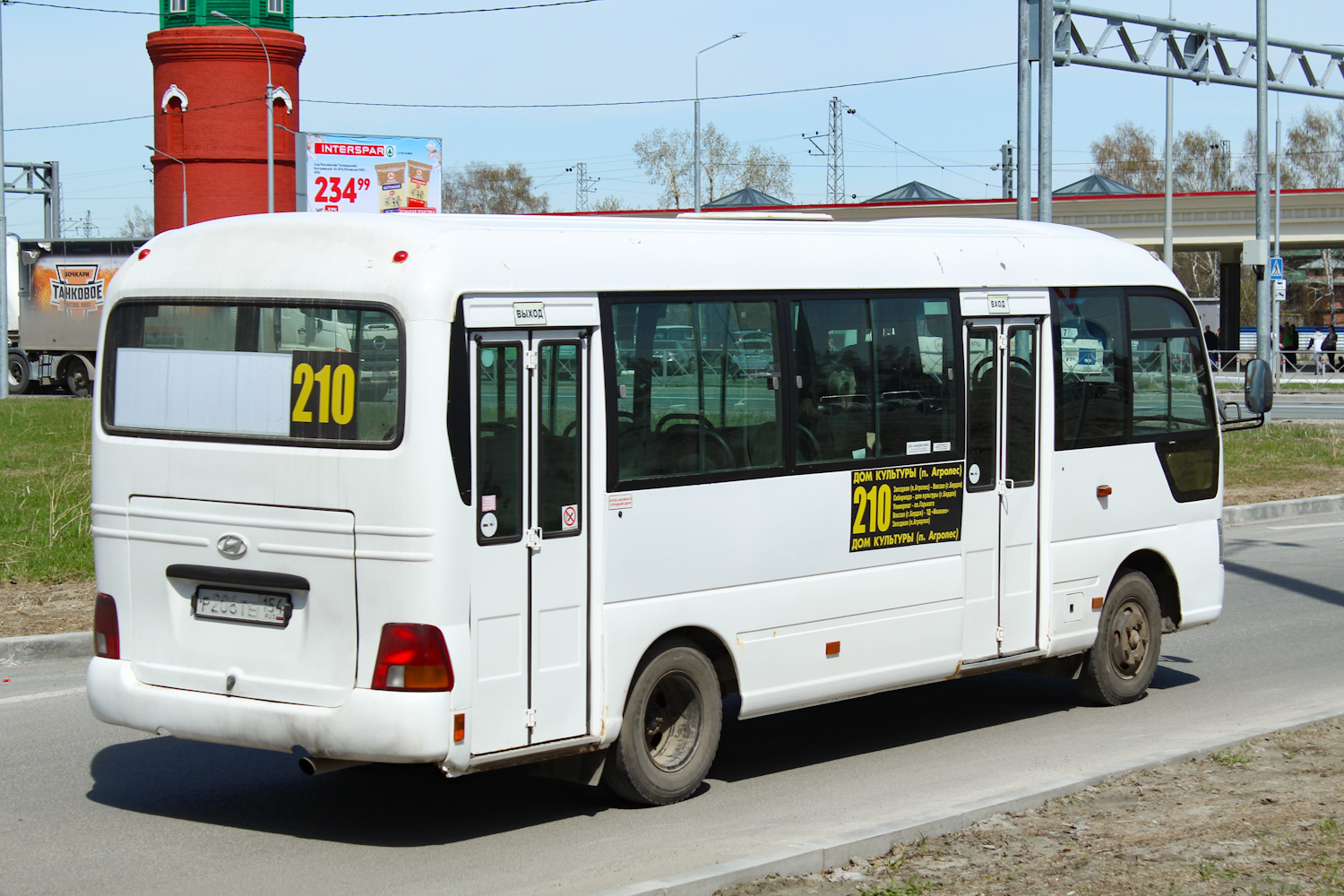 Новосибирская область, Hyundai County Kuzbass № Р 206 ТЕ 154