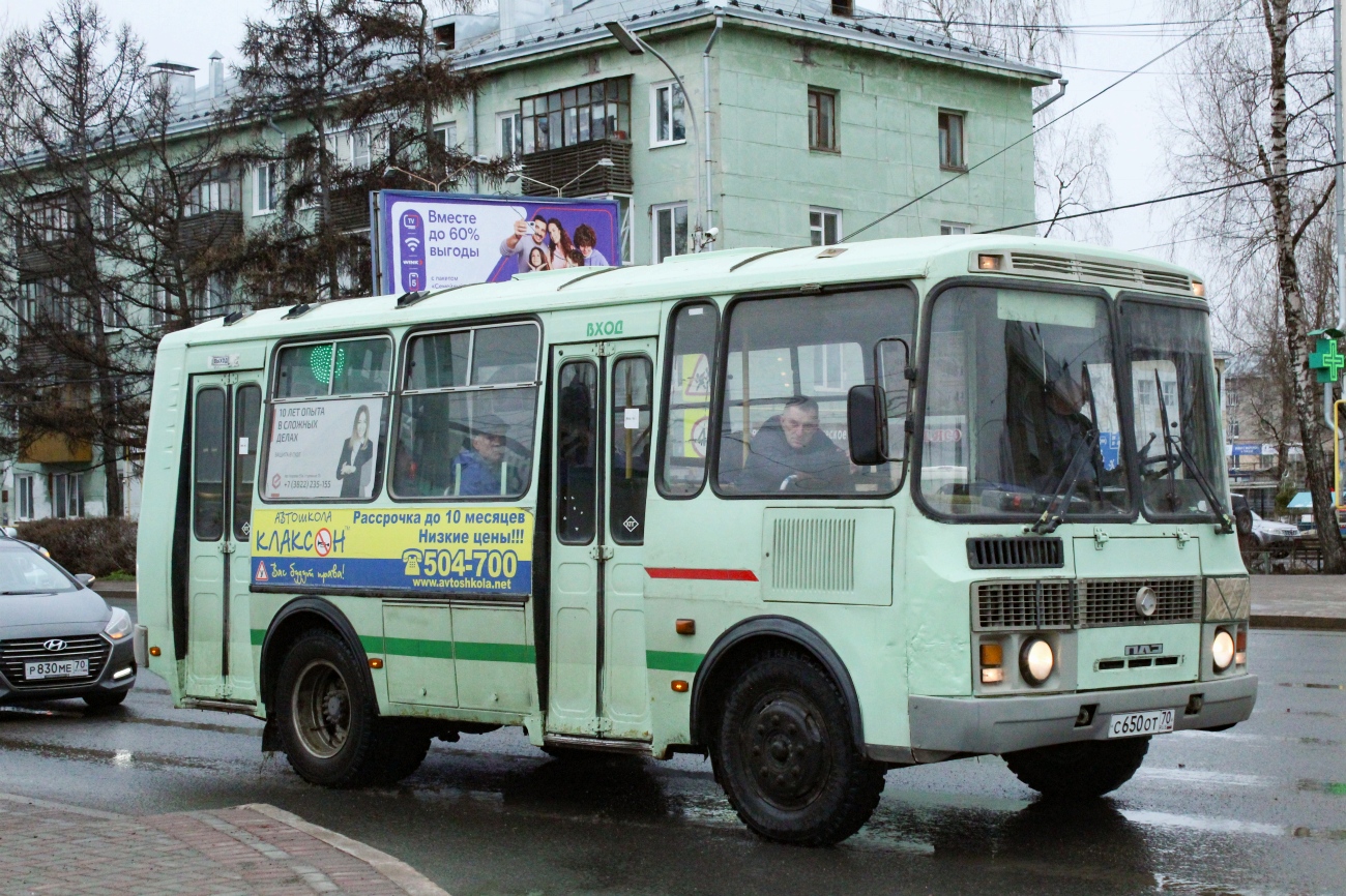 Томская область, ПАЗ-32054 № С 650 ОТ 70