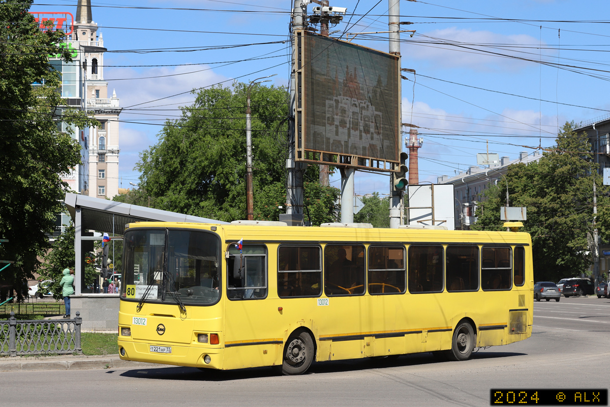 Воронежская область, ЛиАЗ-5256.35 № 13012