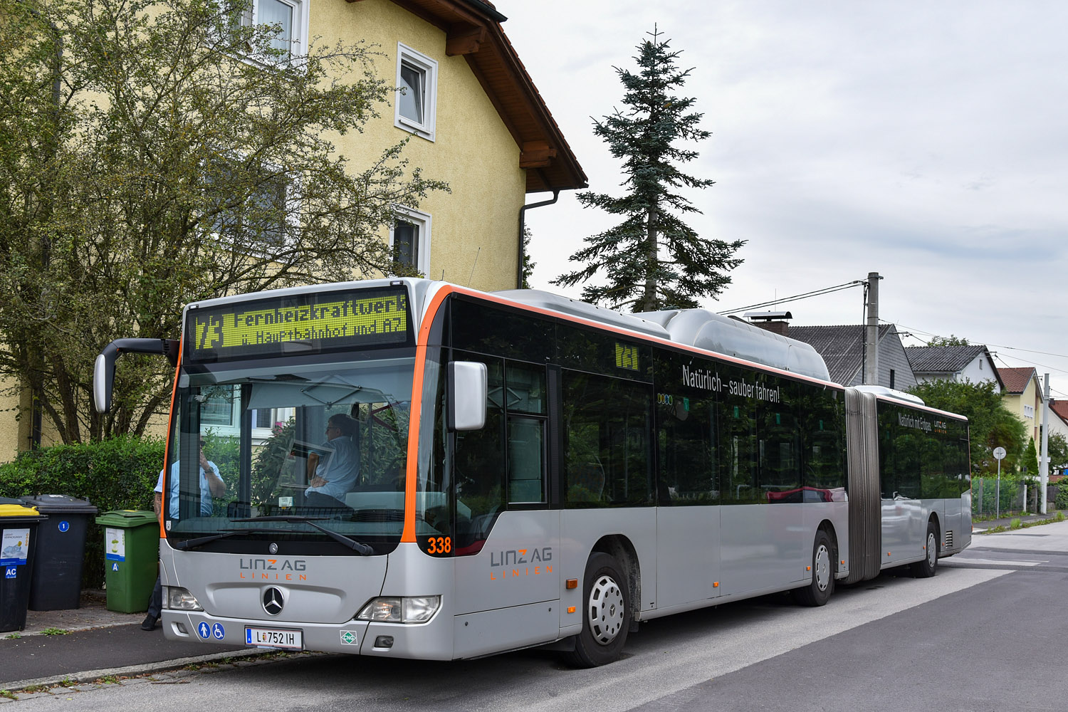 Австрия, Mercedes-Benz O530G Citaro facelift G CNG № 338