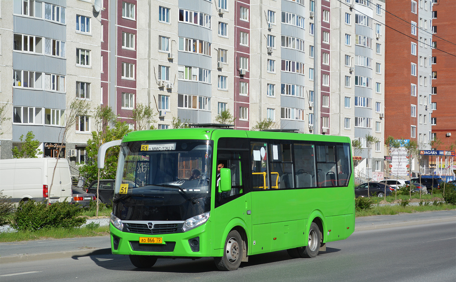 Тюменская область, ПАЗ-320405-04 "Vector Next" № АО 866 72
