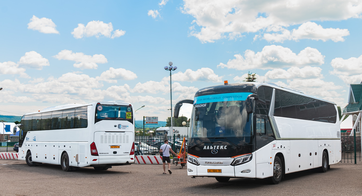 Свердловская область, Yutong ZK6122H9 № КЕ 616 66; Татарстан, King Long XMQ6129Y № АС 464 16