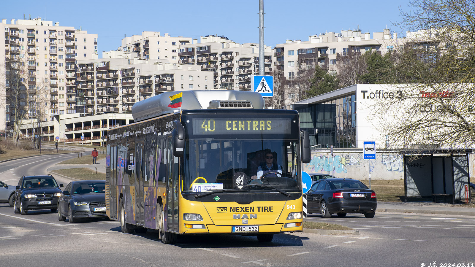 Литва, MAN A21 Lion's City NL273 CNG № 943