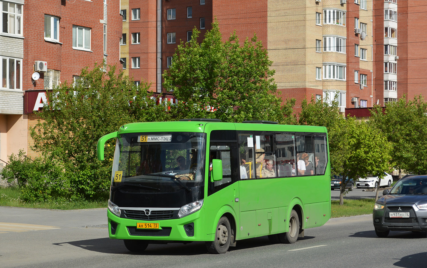 Тюменская область, ПАЗ-320405-04 "Vector Next" № АН 514 72