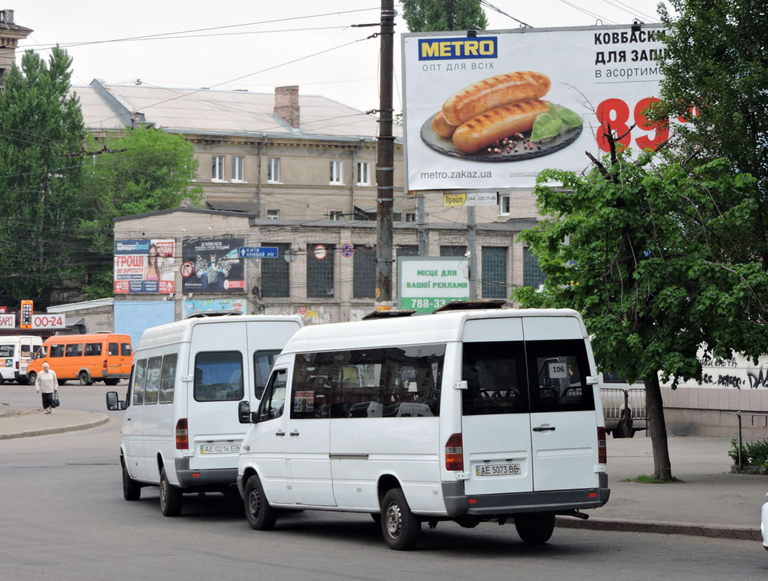 Днепропетровская область, Mercedes-Benz Sprinter W903 311CDI № AE 5073 BB