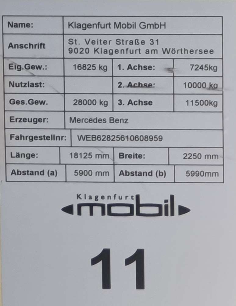 Austria, Mercedes-Benz Citaro C2 G # 11