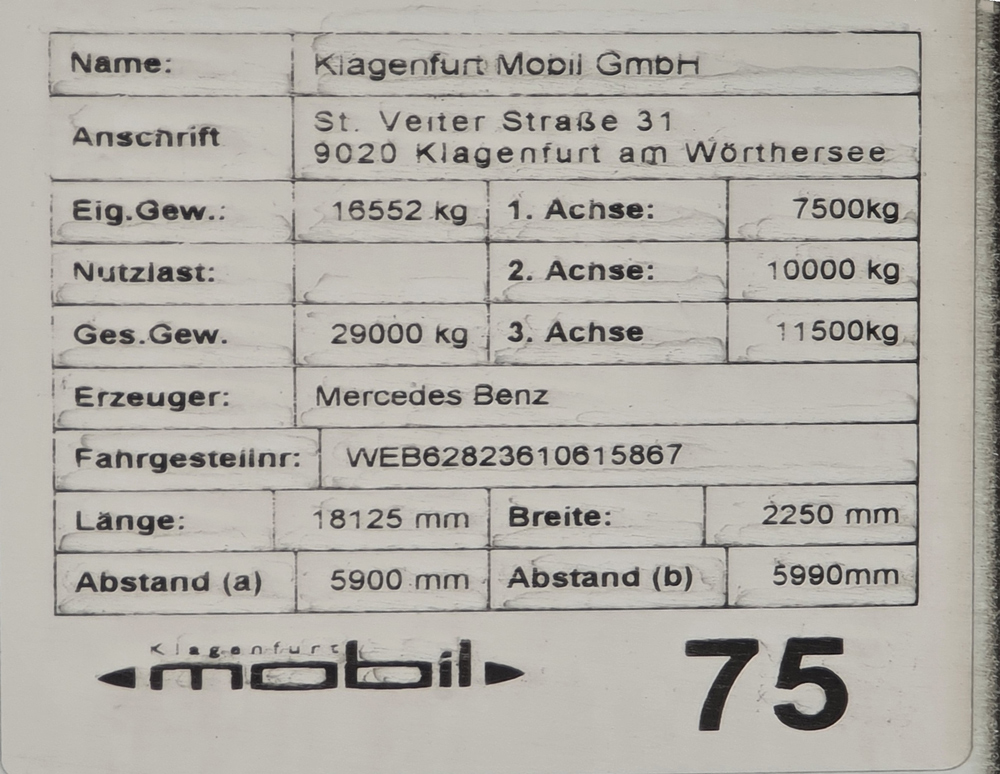 Австрия, Mercedes-Benz Citaro C2 G hybrid № 75