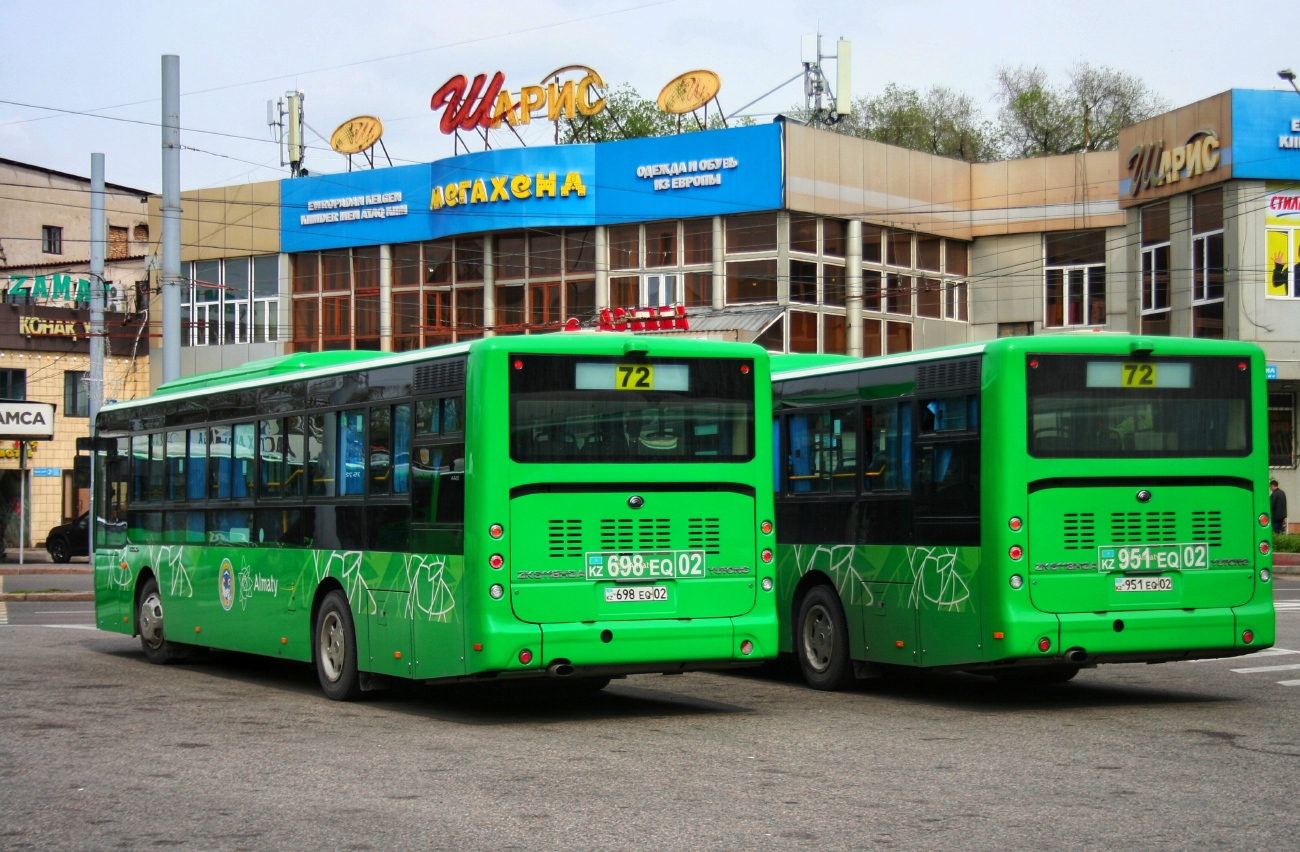 Ałmaty, Yutong ZK6118HGA (QazTehna) Nr 698 EQ 02