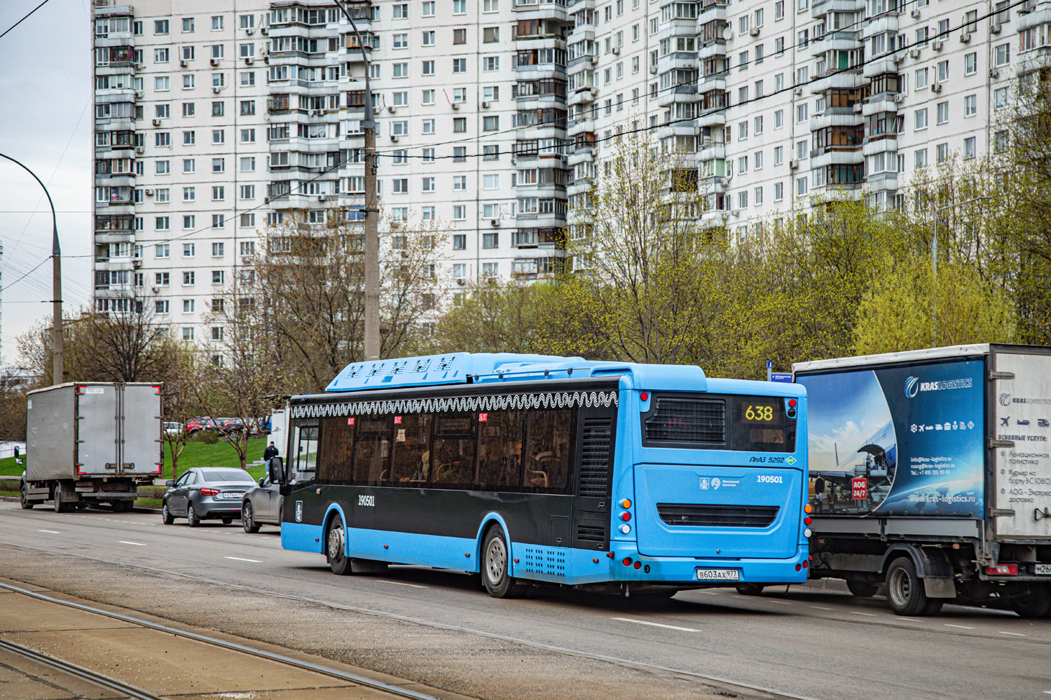 Москва, ЛиАЗ-5292.67 (CNG) № 190501