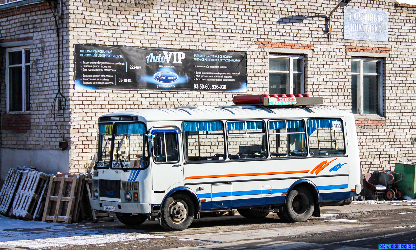 Томская вобласць, ПАЗ-32054 № Е 447 МВ 70