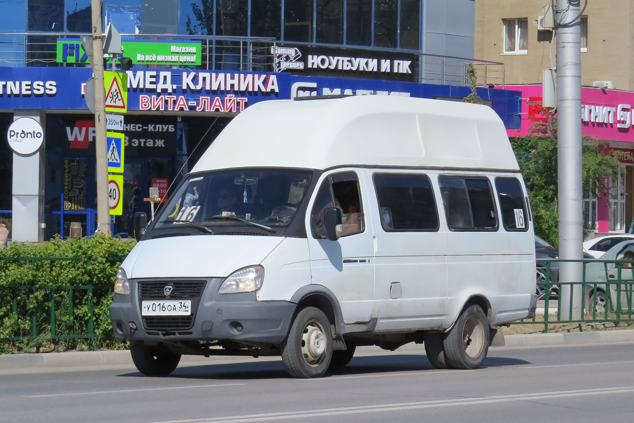 Волгоградская область, Луидор-225000 (ГАЗ-322133) № У 016 ОА 34