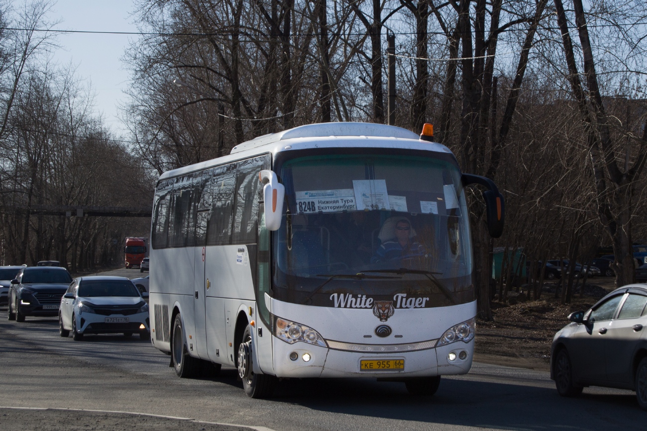 Свердловская область, Yutong ZK6938HB9 № КЕ 955 66